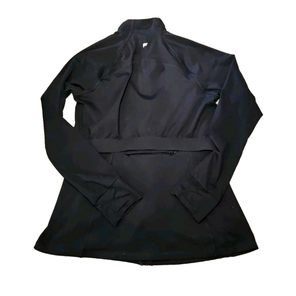 Fabletics Womens Black Trinity Performance Jacket  Lightweight Athletic Jacket M - Picture 11 of 13